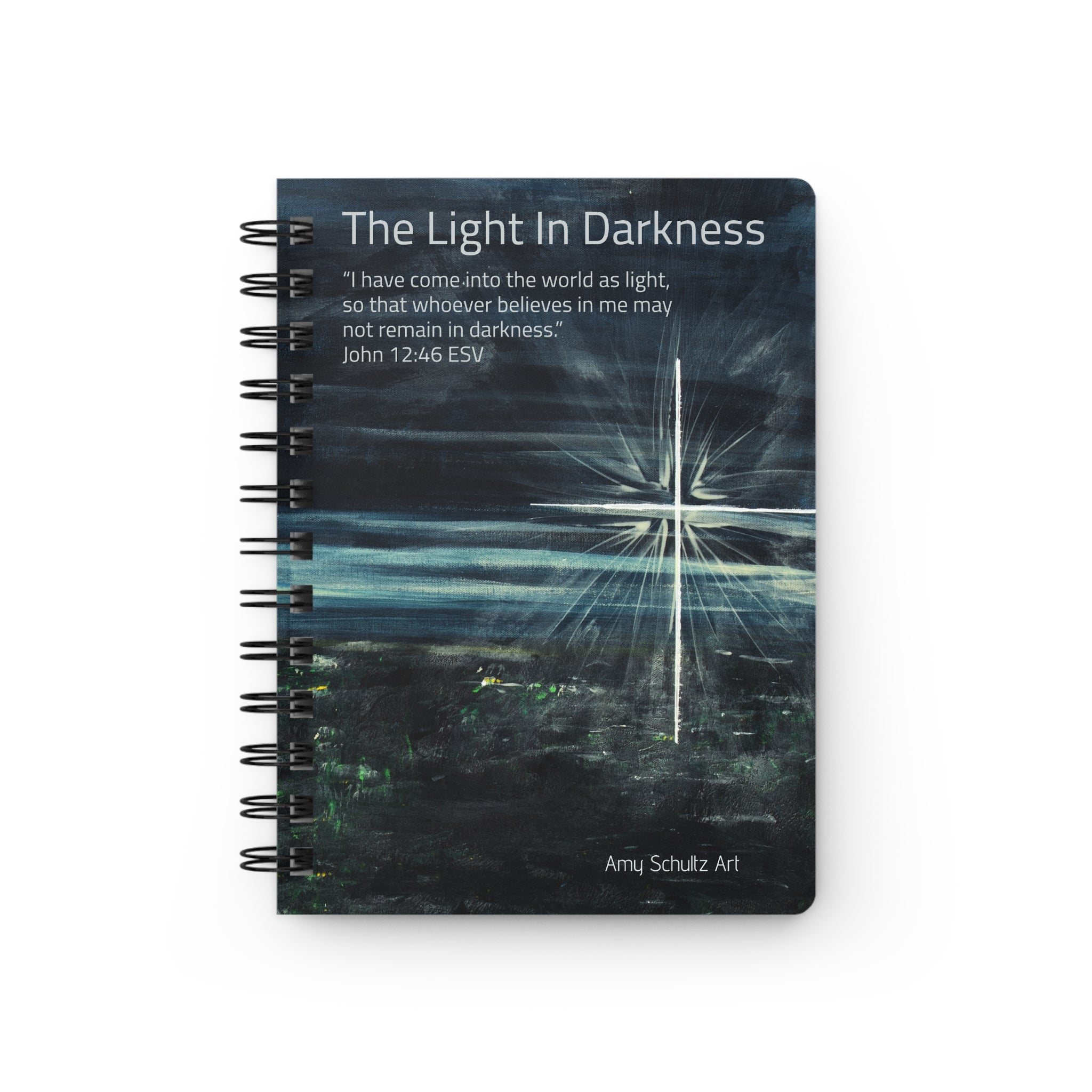 The Light In Darkness - Journal Notebook